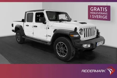 Jeep Gladiator Overland 3.0 V6 4WD Dragkrok Skinn Moms